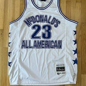 McDonald's All American Michael Jordan 1980 Game Jersey